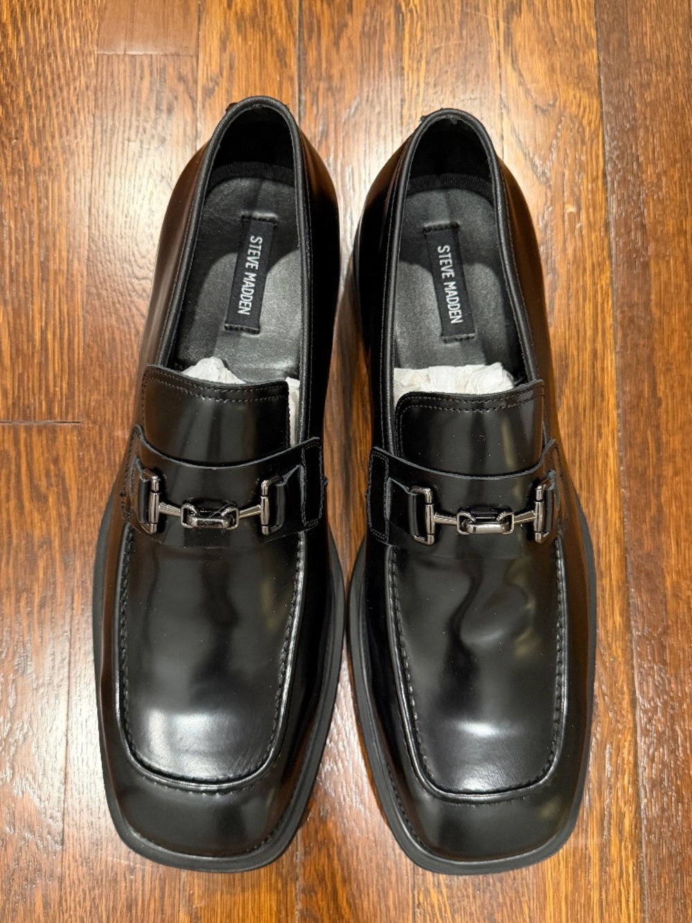 Steve Madden-Square-toe Oxford shoes for the modern man size 14(rarest size) NWT